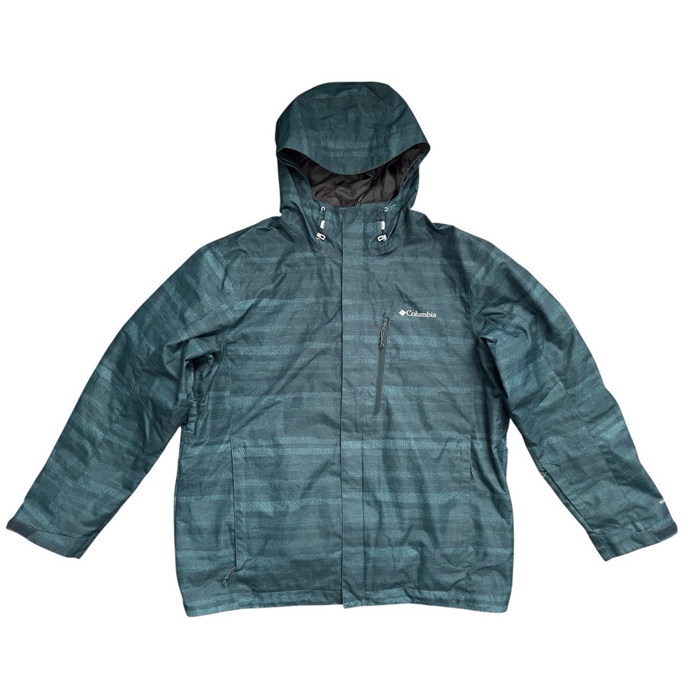Columbia Whirlibird IV Shell Jacket‎ Shark Stripe Print Size L